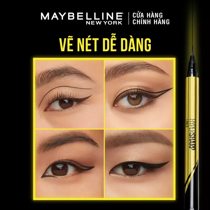 Kẻ mắt Maybelline với đường kẻ sắc nét 