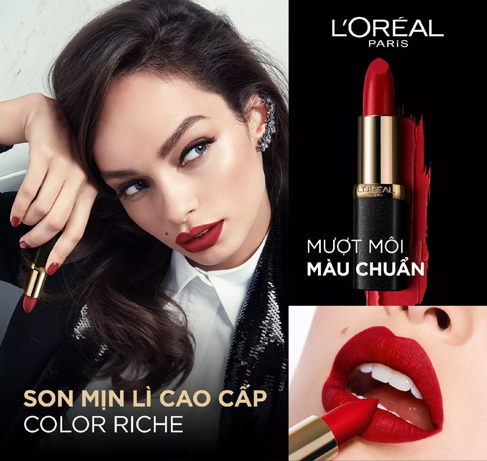 Review son thỏi L'Oréal Paris 
