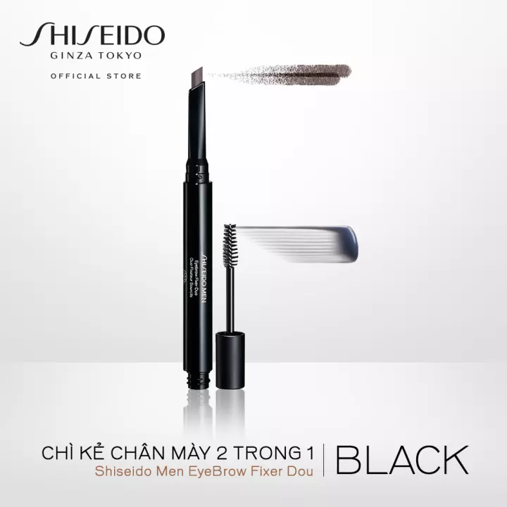 Chì kẻ mày Shiseido Men EyeBrow Fixer Dou 2 trong 1 