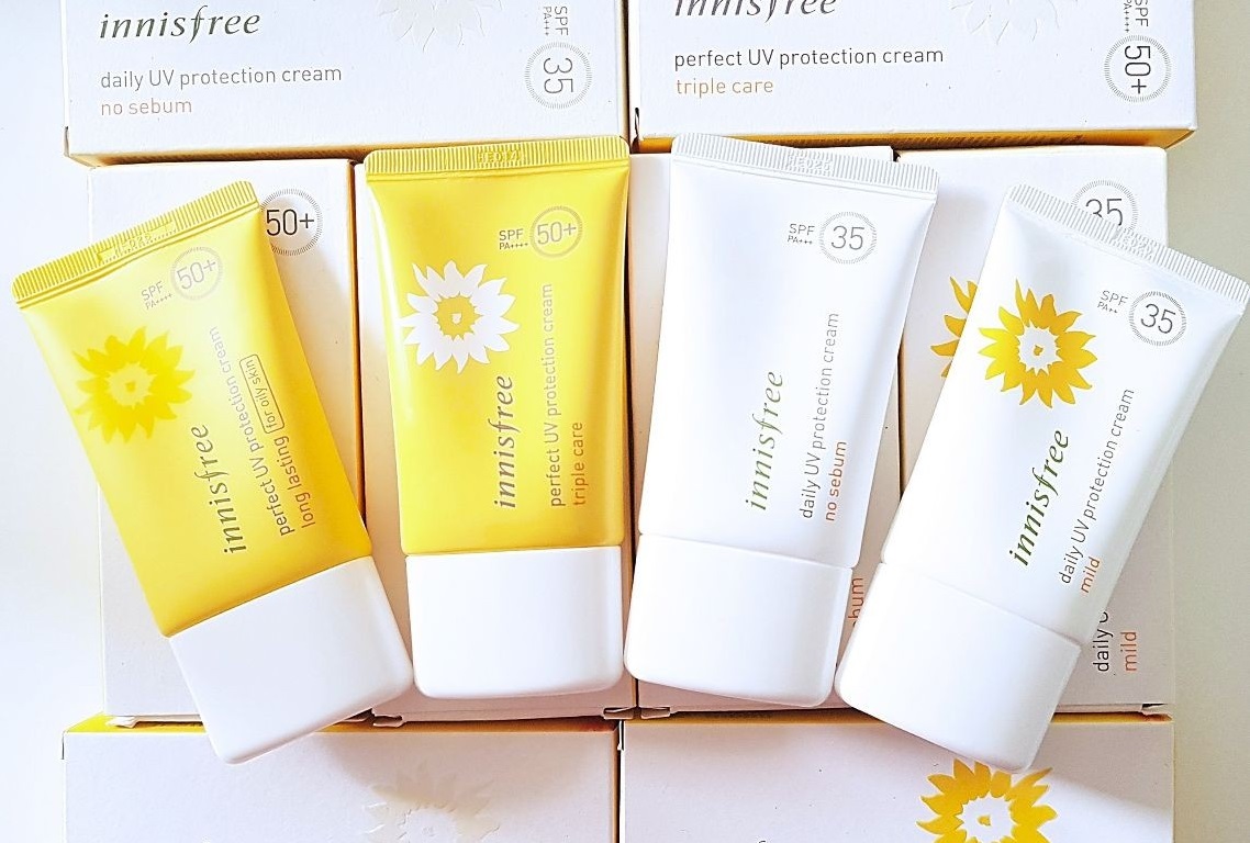 Review kem chống nắng Innisfree 