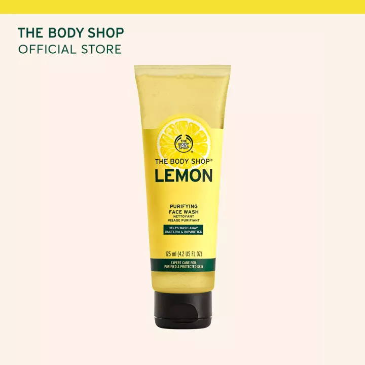 Sữa Rửa Mặt Thanh Lọc Da Lemon Purifying Face Wash The Body Shop