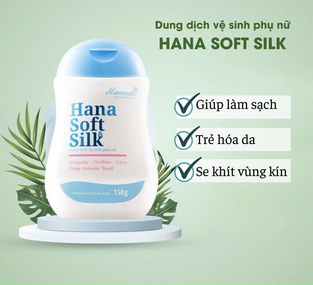 Dung dịch vệ sinh Hana Soft & Silk 