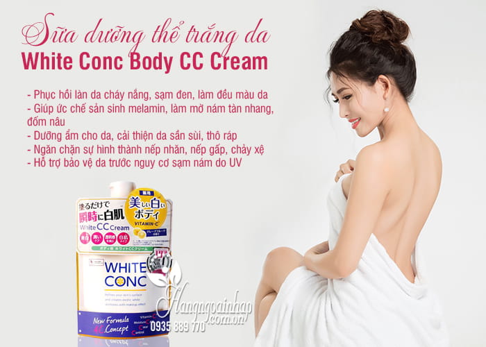 Dưỡng thể body White Conc Cc Cream