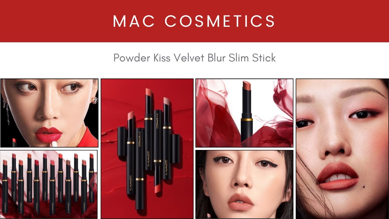 Son Mac Powder Kiss Velvet Blur Slim Stick 