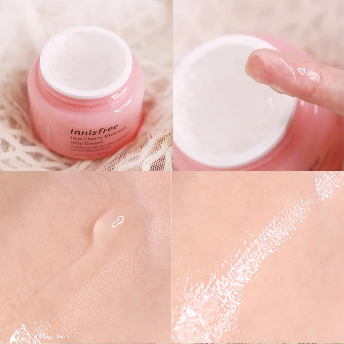 Gel dưỡng ẩm, làm sáng da Innisfree Jeju Cherry Blossom Jelly Cream 50ml