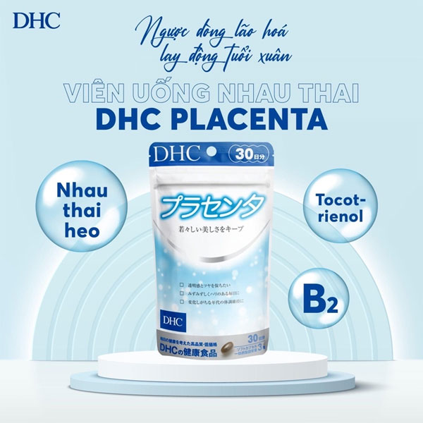 Review viên uống nhau thai cừu DHC Placenta