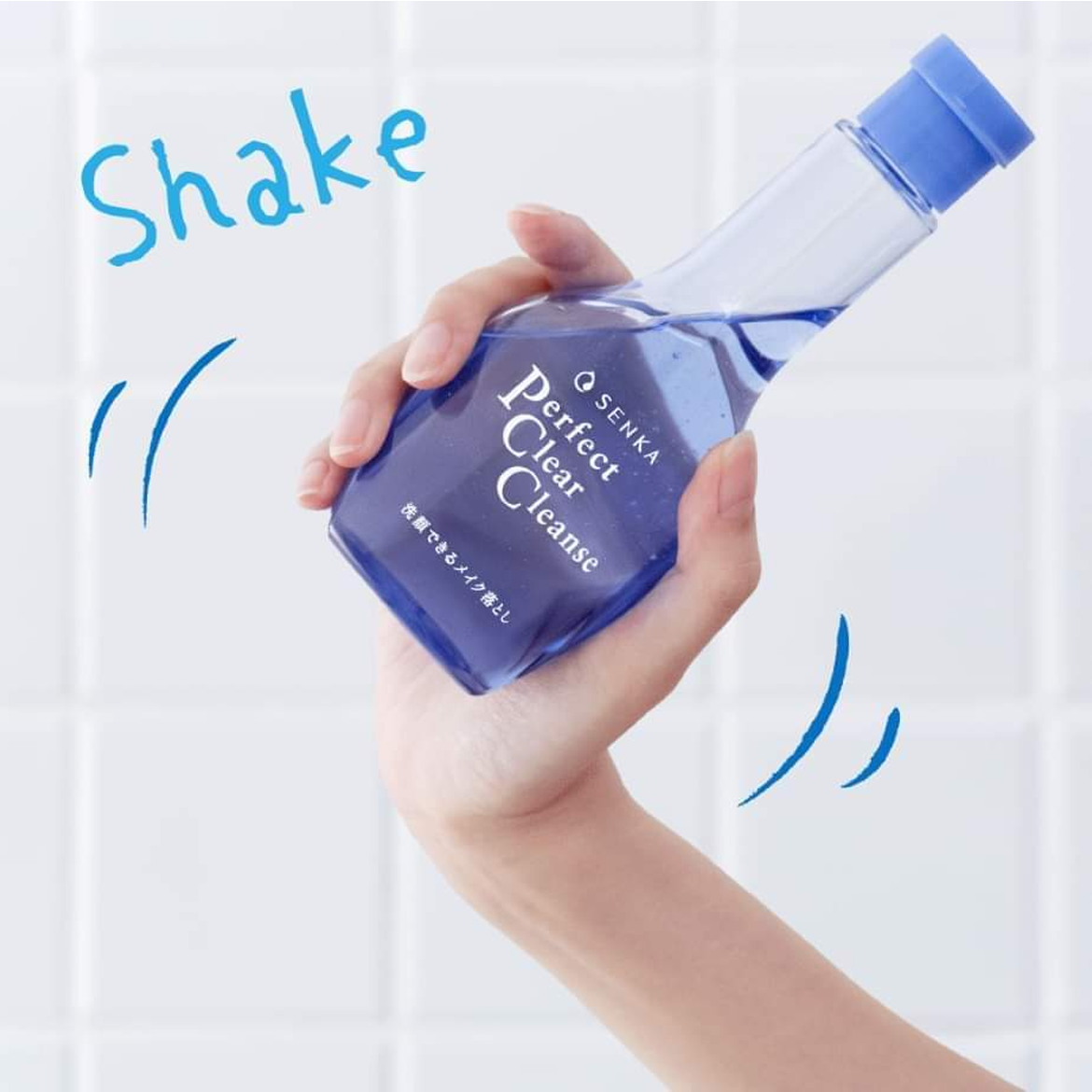gel rửa mặt tẩy trang Senka Perfect Clear Cleanse