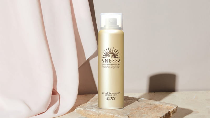 Kem chống nắng dạng xịt dưỡng da bảo vệ hoàn hảo ANESSA Perfect UV Sunscreen Skincare Spray SPF 50+ PA++++