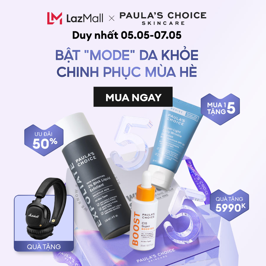 Deal Paula’s Choice sale 5.5 trên Lazada cực Hot