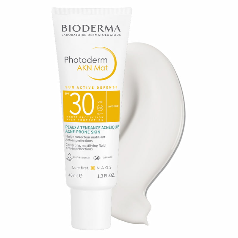 Kem chống nắng dành cho da hỗn hợp, da dầu và da mụn Bioderma Photoderm AKN Mat SPF30