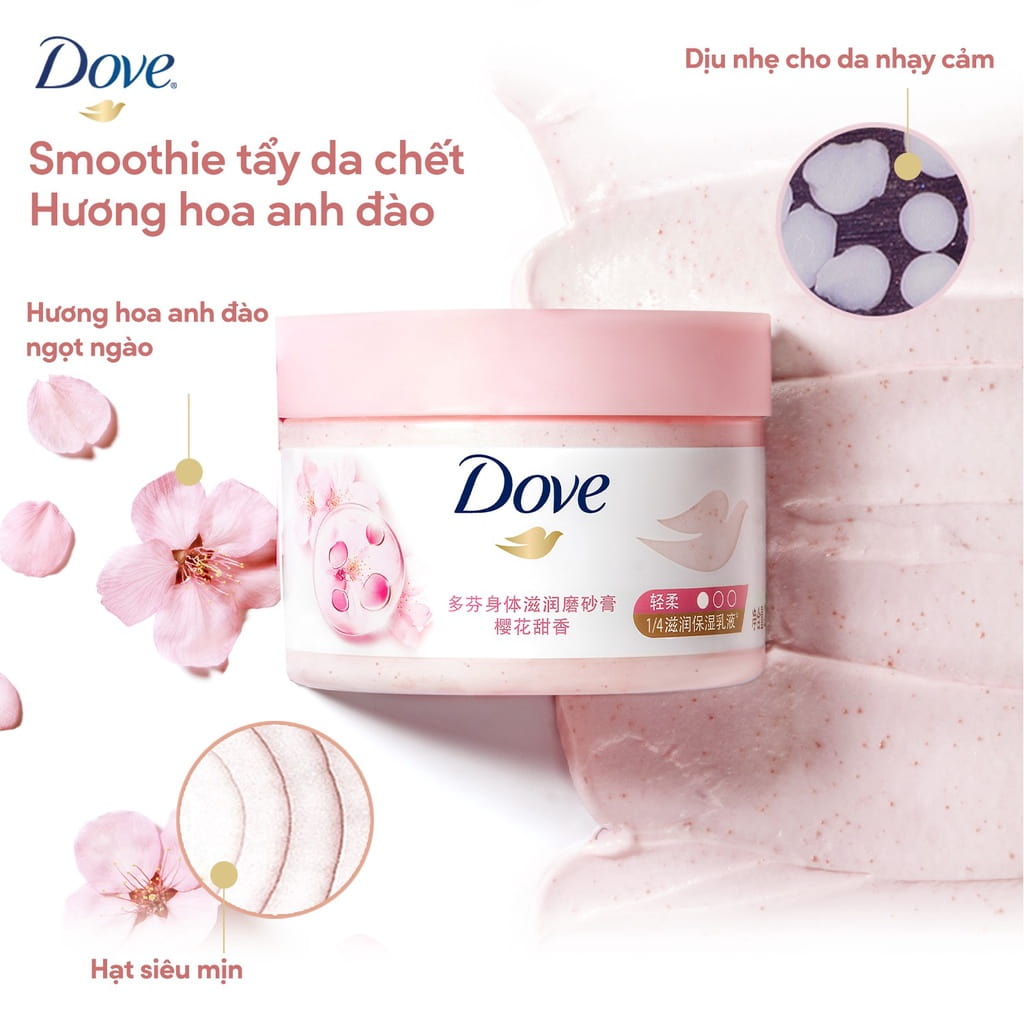 Smoothie tẩy tế bào chết Body Dove