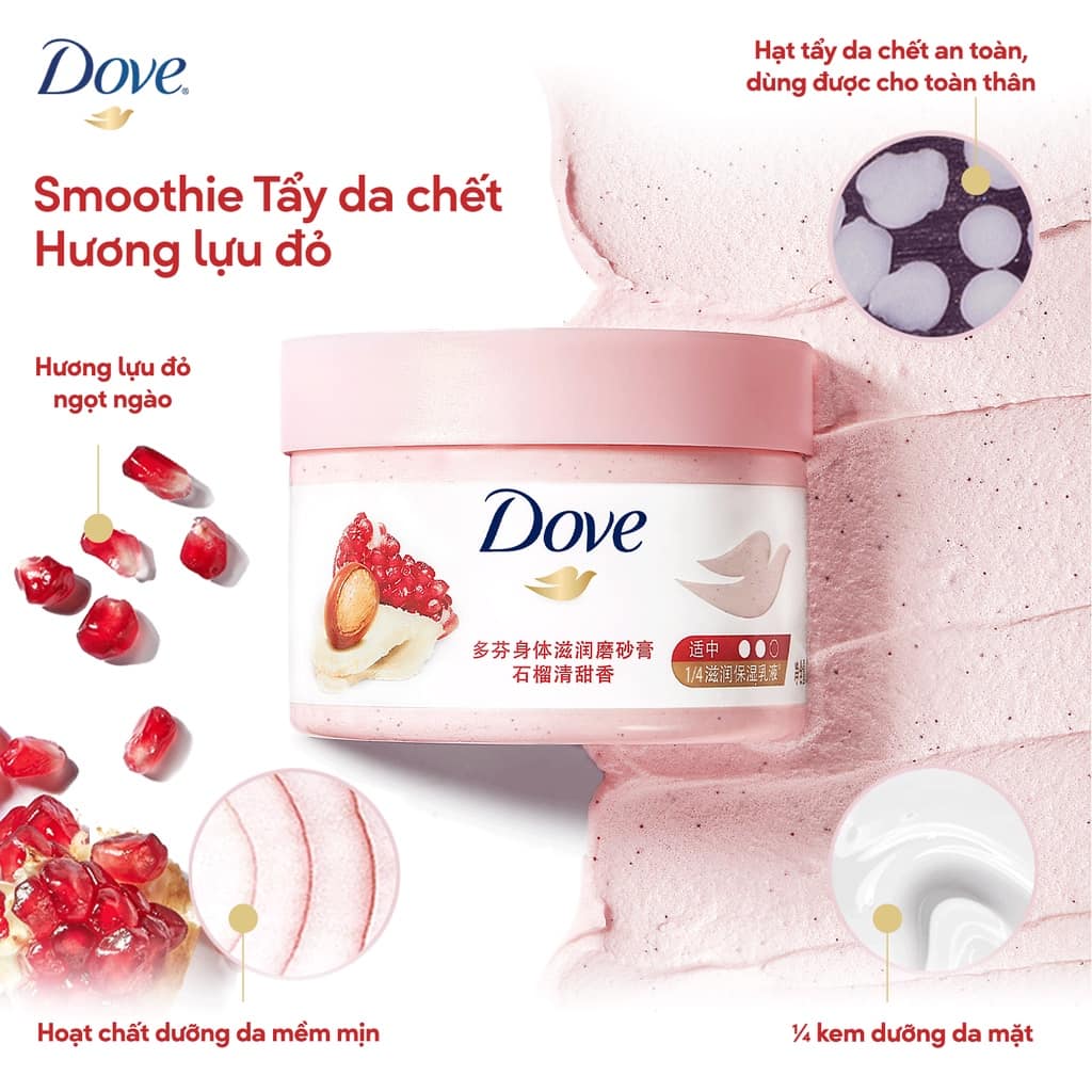 Smoothie tẩy tế bào chết Body Dove