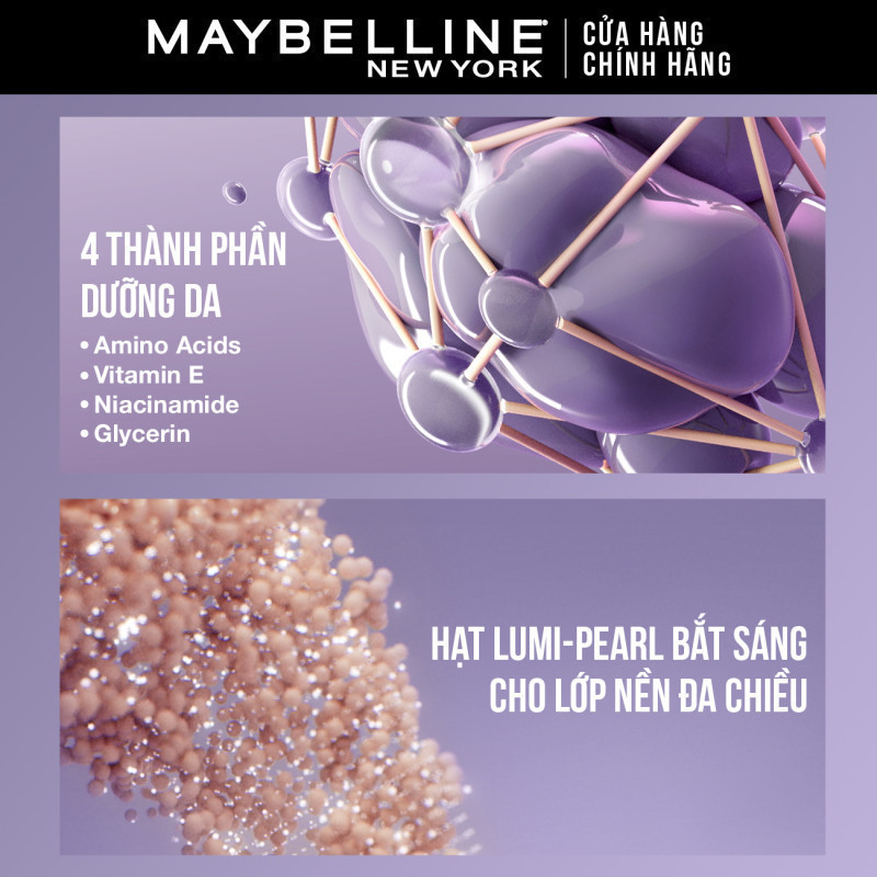 kem nền bắt sáng Superstay Lumi Matte 30H Maybelline 