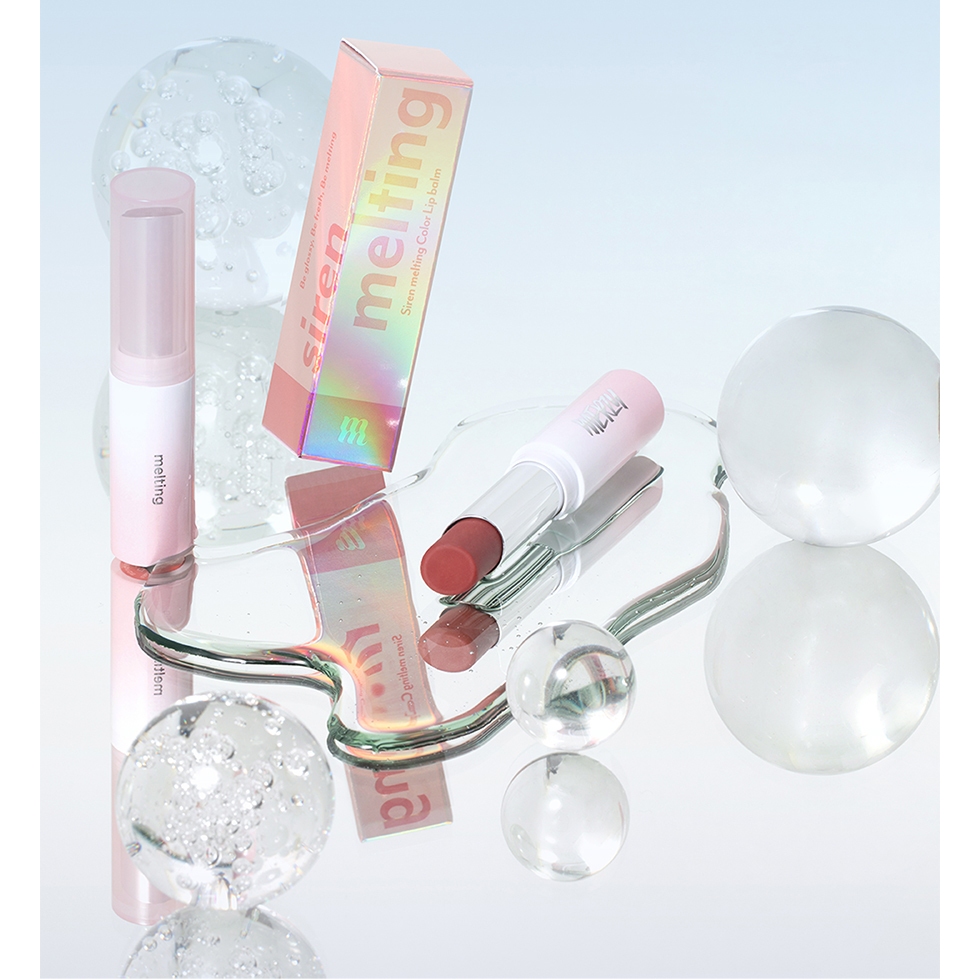 son dưỡng ẩm môi có màu Merzy Siren Melting Color Lip Balm