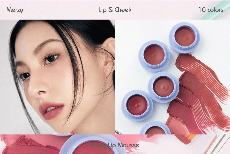 Địa chỉ uy tín để mua son kem bùn Merzy Blurry Lip Mousse