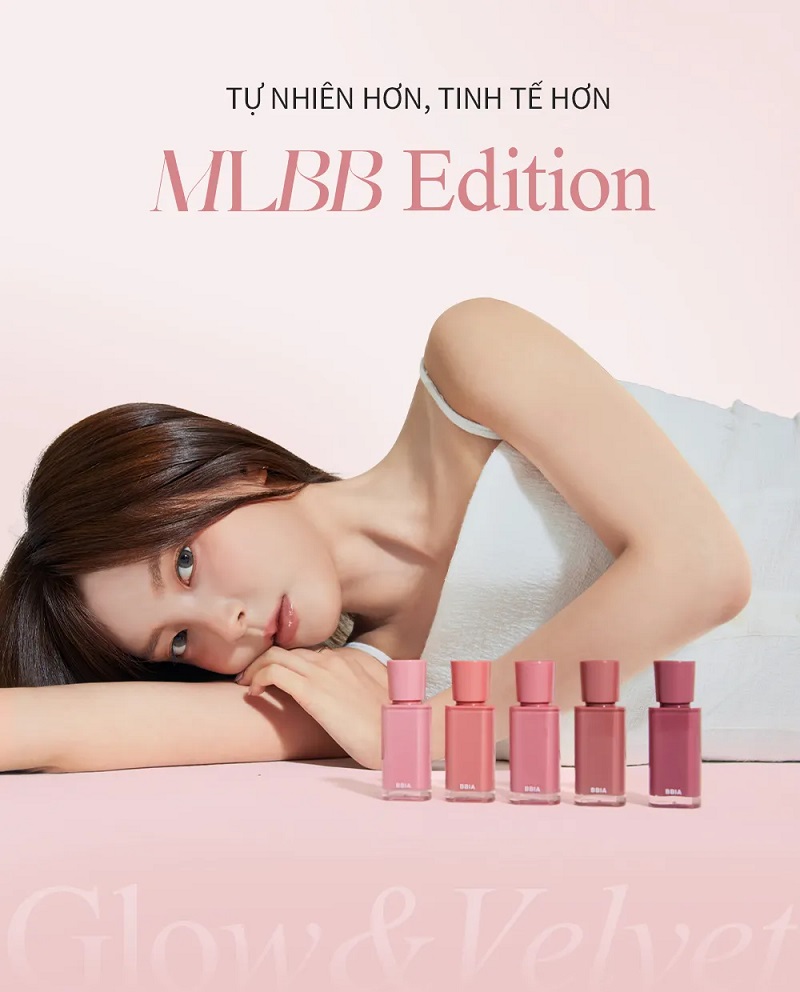 Review chi tiết son tint bóng BBIA Glow Tint MLBB Edition