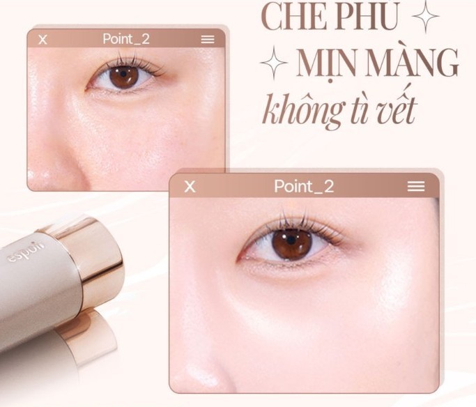 kem nền dạng thỏi Espoir Be Glow Stick Foundation SPF50+ PA++++