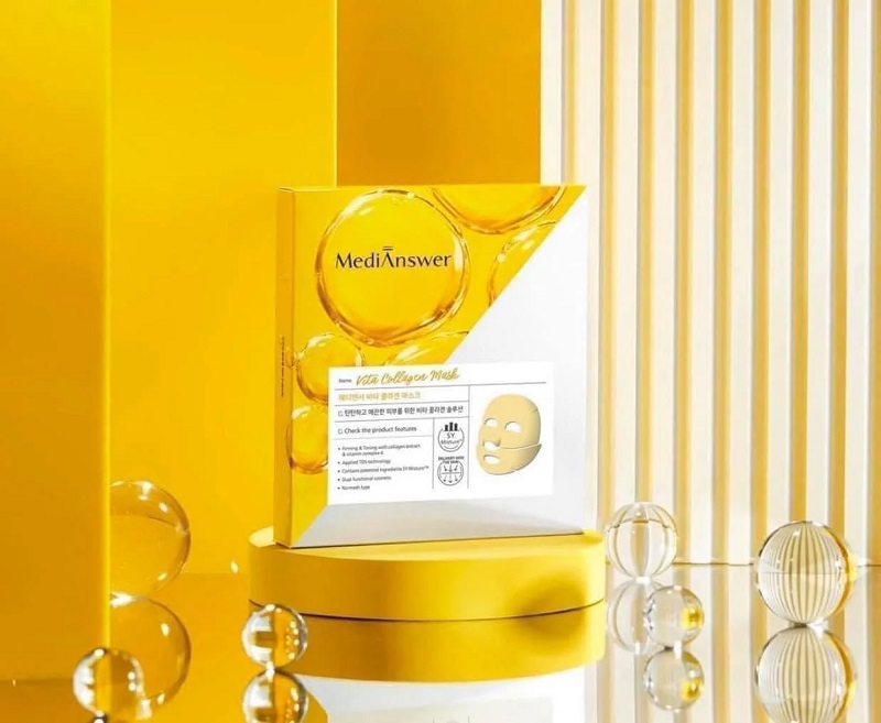 Mặt nạ thạch MediAnswer Vita Collagen Mask